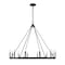 Z-Lite Barclay 12 Light Chandelier, Matte Black 482R-12MB - alternate 7